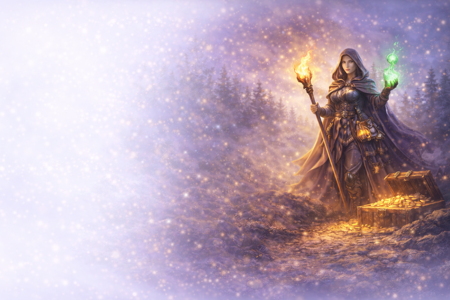 Fantasy marketplace character